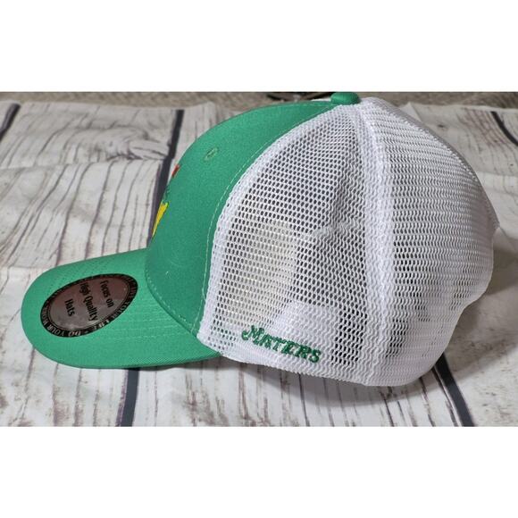 Masters Tournament 2024 Green & White Mesh Cap Snapback Golf PGA Hat - Picture 4 of 9